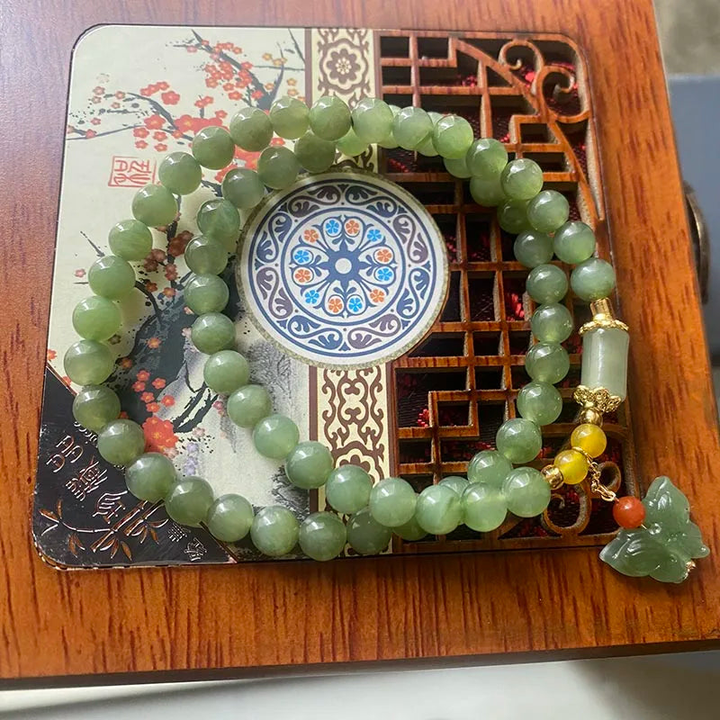 Exquisite Hetian Jade Bracelet for Elegant Women